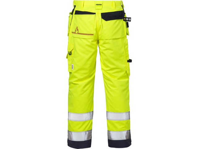 Hantverksbyxa Flam 2775 Dam Gul/Marin 34